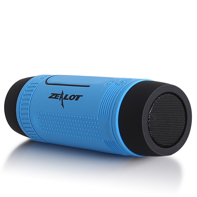 S1 Wireless Bluetooth Speaker Big Card Mini Speaker blue-cyan 