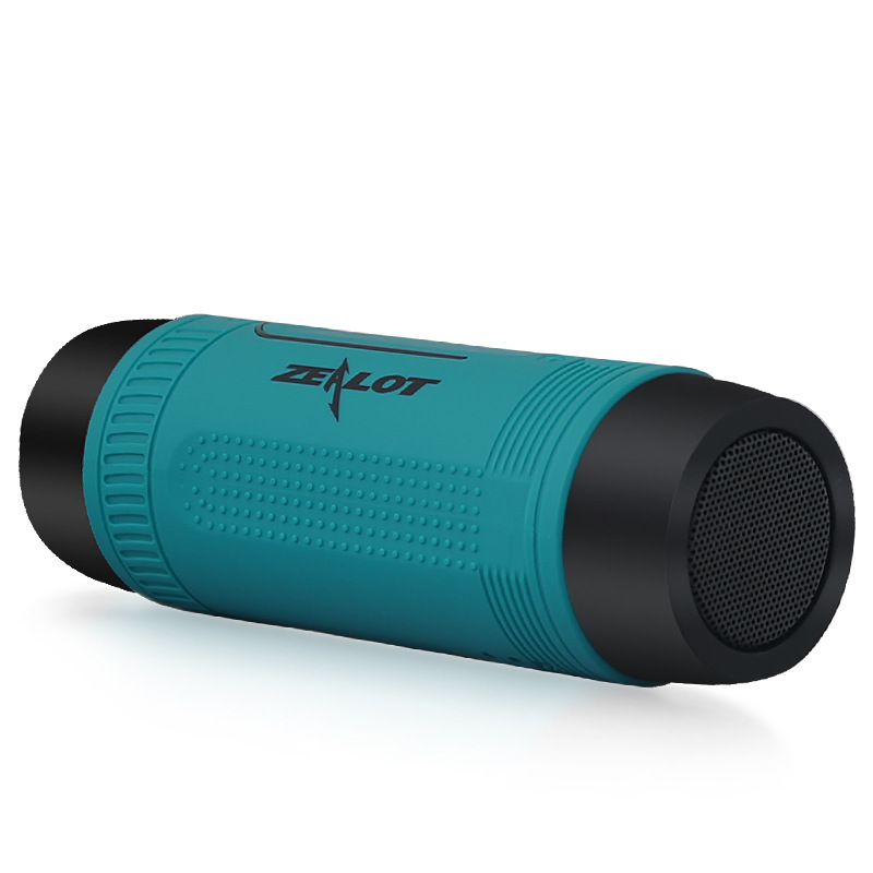 S1 Wireless Bluetooth Speaker Big Card Mini Speaker blue-cyan 