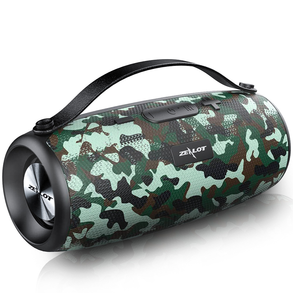 S34 Mini Portable Audio Car Subwoofer Camouflage