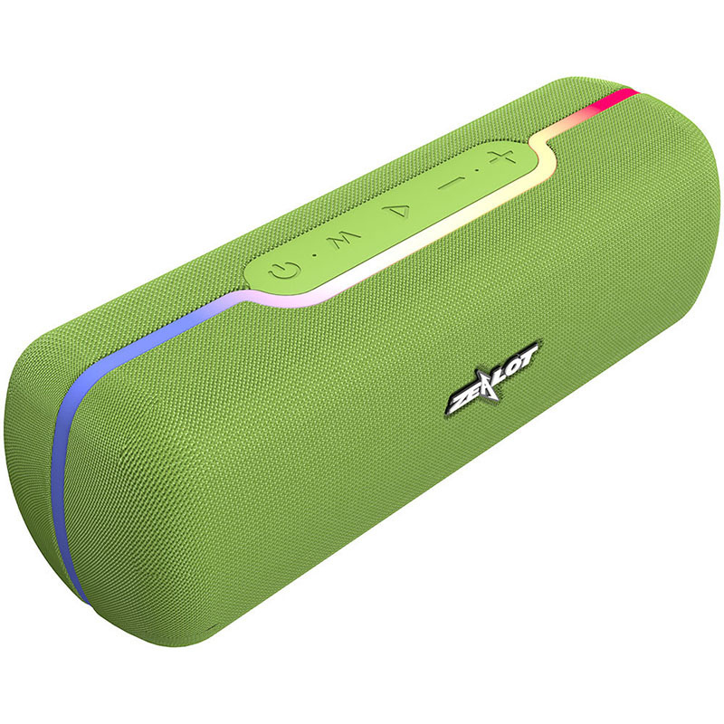 S55 Wireless Bluetooth Speaker Green-Cyan 