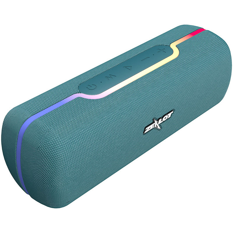 S55 Wireless Bluetooth Speaker Green-Cyan 