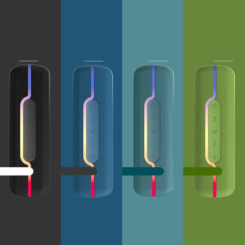 S55 Wireless Bluetooth Speaker Green-Cyan 