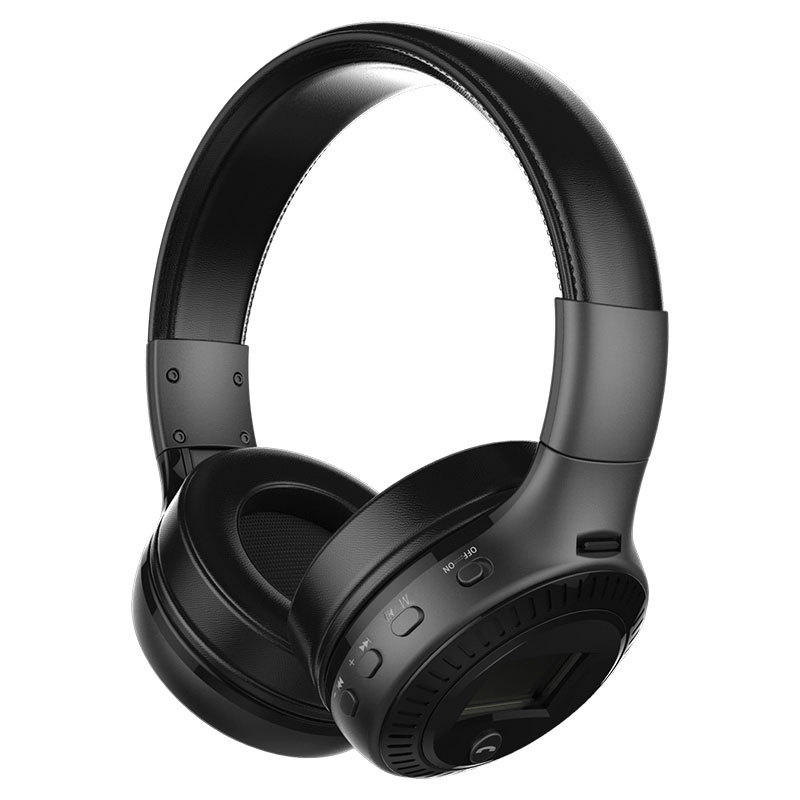 B19 Headset Wireless Bluetooth Headphone Black ash 