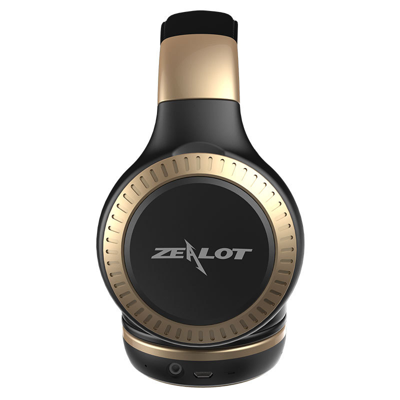 B20 Bluetooth Headset Headset Black Gold 