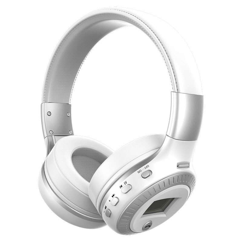 B19 Headset Wireless Bluetooth Headphone White 