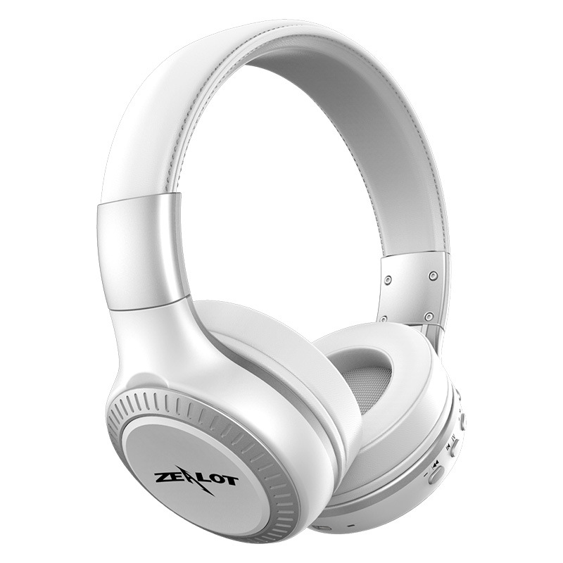B19 Headset Wireless Bluetooth Headphone White 